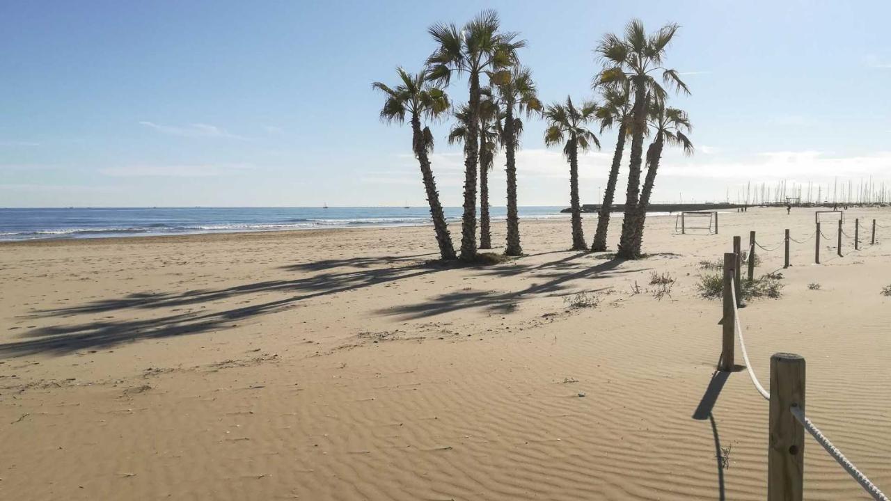 Playa De Canet, Gran Terraza Валенсія Екстер'єр фото